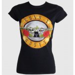 ROCK OFF Guns N' Roses Logo Skinny černá – Zboží Dáma