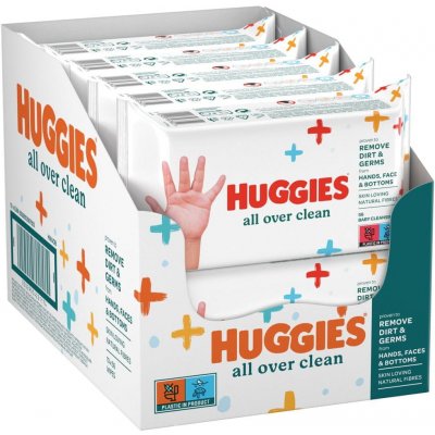 Huggies Wipes All Over Clean - 10x 56 ks