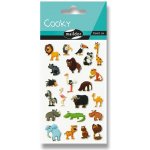 Maildor Samolepky 3D Cooky Zvířátka savany – Zboží Dáma