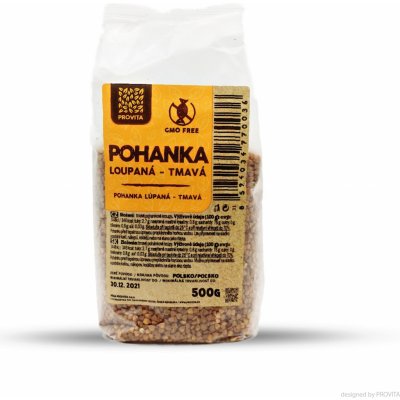 Provita Pohanka loupaná tmavá 500g – Zboží Mobilmania