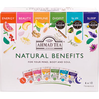 Ahmad Tea Natural Benefits 60 sáčků