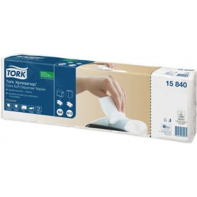 Tork Ubrousky INTERFOLD 21,6x33cm 2V N4 bílé 500ks – Sleviste.cz