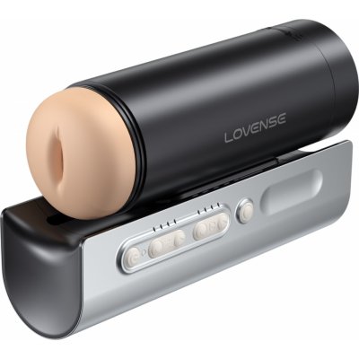 Lovense Solace Pro Automatic Thrusting Masturbator Black – Zboží Dáma