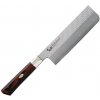 Kuchyňský nůž Mcusta Zanmai SUPREME RIPPLE Nůž na zeleninu Nakiri 16,5cm