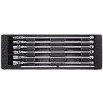 Sada bitů HONITON na prodloužené T-rukojeti, 8 dílů, plastové plato, HA083 – Zboží Dáma