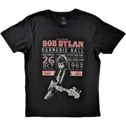 Bob Dylan Unisex T-shirt: Carnegie Hall '63 (large)