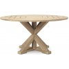 Jídelní stůl Ethimo Jídelní stůl Cronos, Ethimo, kulatý 147 x 75 cm, mořené teakové dřevo
