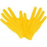 Látkové rukavice žluté – Zboží Dáma