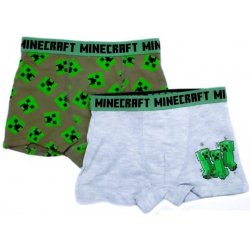 Sun City Duopack boxerky Minecraft