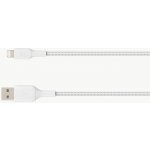Belkin CAA002bt3MWH oplétaný USB-A - Lightning, 3m, bílý – Zbozi.Blesk.cz