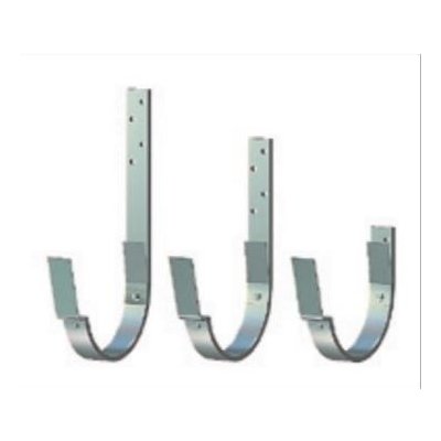 Lindab Žlabový hák s příchytným jazýčkem K 33 150 mm tmavě šedý – Sleviste.cz