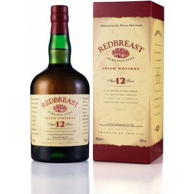 REDBREAST SINGLE IRISH WHISKY 12y 40% 0,7 l (tuba) – Zboží Mobilmania