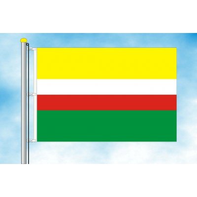 LIBEA, s.r.o. Lubušské vojvodství vlajka Rozměr: 60×90 cm, Uchycení: Karabiny na stožár – Hledejceny.cz