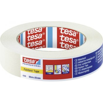 tesa STANDARD 4348 krepová lepicí páska 50 m x 25 mm béžová