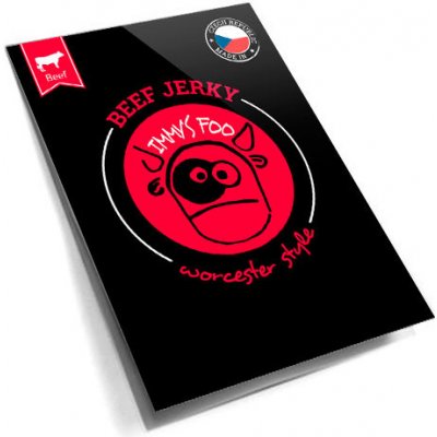 Jimmys Food sušené maso worcester 25 g – Zboží Dáma