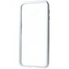 Pouzdro a kryt na mobilní telefon Pouzdro JustKing zadní s magnetickým rámečkem a tvrzeným sklem Samsung Galaxy J6 Plus - stříbrné