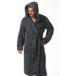 Župan pánský huňatý 1z1006 šedá – Zboží Dáma