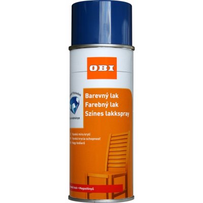 OBI Barevný lak ve spreji lesklý RAL 5010 enciánově modrý 400 ml