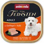 Animonda Vom Feinsten Adult Dog drůbež a telecí 6 x 150 g – Zboží Mobilmania