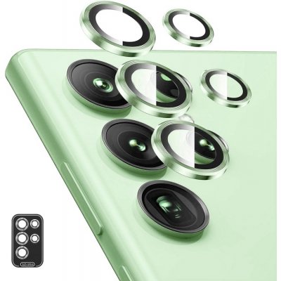 ENKAY 100899 ALU sklo pro fotoaparát Samsung Galaxy S25 Ultra 5G Green – Zboží Živě