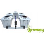 ALIEN Hydroponics RDWC 4 Pot 20L Silver Series – Zboží Mobilmania
