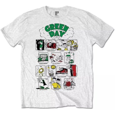 Green Day Dookie RRHOF bílé tričko – Zboží Mobilmania