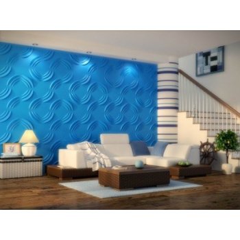 Nástěnné dekorační 3D obkladové panely Vidella WallArt Midnight Flow -  Obklady na stěnu 50x50cm 5907749045192 od 216 Kč - Heureka.cz