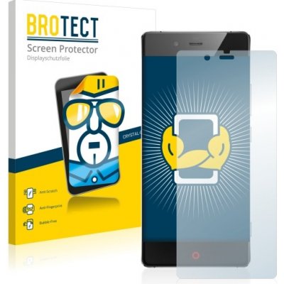 2x BROTECTHD-Clear Screen Protector ZTE Nubia Z9