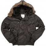 Bunda Mil-tec US N2B černá – Zboží Mobilmania