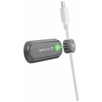 Magnetický držák kabelu Cellularline Cable Manager, 2 x magnetický klip, černý – Zboží Mobilmania