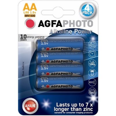 AgfaPhoto Power AA 4ks AP-LR06-4B – Zboží Mobilmania