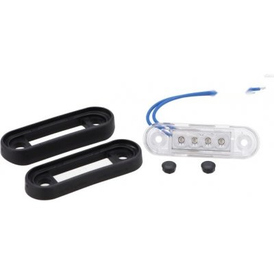 Obrysové LED světlo 12/36V modré kulaté FT-073NLED | Zboží Auto