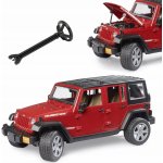 Bruder 2525 Jeep Wrangler Rubicon červená – Sleviste.cz