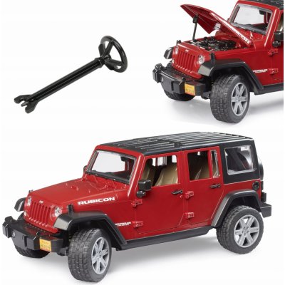 Bruder 2525 Jeep Wrangler Rubicon červená – Sleviste.cz