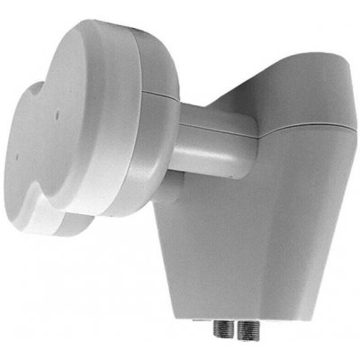 LNB Monoblock TWIN SILVER SKY 4,3° 0,1dB – Zboží Mobilmania