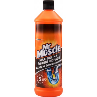 Mr. Muscle Max gel na čištění odpadů 1 l – Zboží Dáma