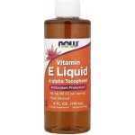 Now Foods Vitamín E Sun Liquid 118 ml – Hledejceny.cz
