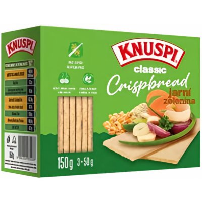 Knuspi Crispbread jarní zelenina 150 g – Zboží Dáma