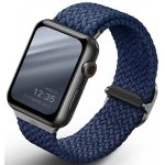 Uniq Aspen Braided řemínek pro Apple Watch 44/42mm modrý UNIQ-44MM-ASPOBLU – Zboží Živě