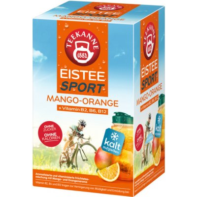 Teekanne Cool Sport Mango Orange 18 x 2,5 g – Zboží Mobilmania