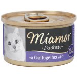 Finnern Miamor Pastete drůbeží srdce 85 g – Hledejceny.cz