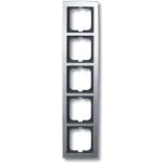 ABB Solo pětirámeček chromová matná 1754-0-4108 1725-80 2CKA001754A4108 – Hledejceny.cz