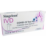 Hangzhou Singclean COVID 19 Test Kit Colloidal Gold Method 1 ks – Zboží Mobilmania