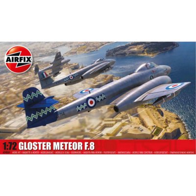 AIRFIX Classic Kit letadlo A04064 Gloster Meteor F.8 1:72