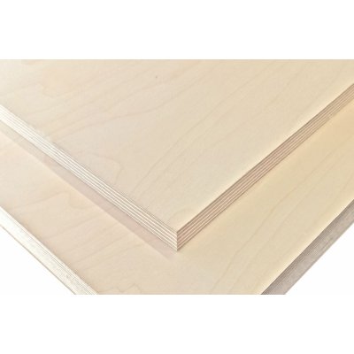 Překližka truhlářská 18 x 1220 x 2440 mm BŘÍZA (B/BB) (lisovaná 3 krát) – Zboží Mobilmania