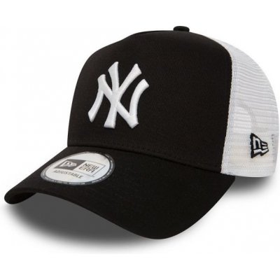 New Era CLEAN TRUCKER 2 NEW YORK YANKEES černá klubová truckerka – Zboží Mobilmania