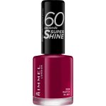 Rimmel London 60 Seconds Super Shine Nail Polish 320 Rapid Ruby 8 ml – Zboží Dáma