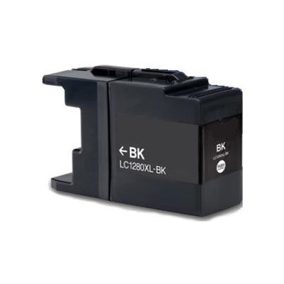 Compatible Brother LC-1280 XL LC1280XLBK - kompatibilní s čipem