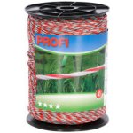 BRAVSON GROUP Ohradníkové lanko KERBL 59506 PROFI 400m 9 x 0,25mm bílá červená – Hledejceny.cz