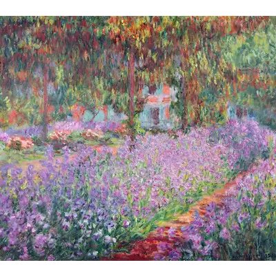 Obrazy - Monet, Claude: Monetova zahrada v Giverny - reprodukce obrazu – Hledejceny.cz